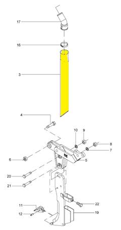 CONDUTOR ADUBO C490X30 2739598 PLASTICO