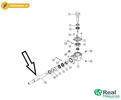 EIXO DO ROTOR JF 40/50/60 MAXXIUM