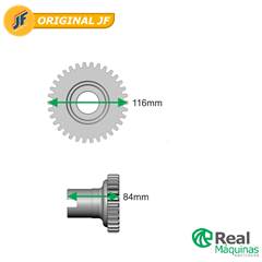 ENGRENAGEM DO CILINDRO DENTADO MÓVEL COLHEDORAS JF 