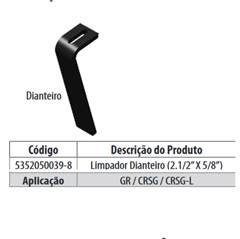 LIMPADOR DE DISCOS DIANTEIRO GRADE ARADORA BALDAN